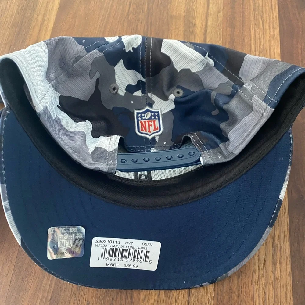 Dallas Cowboys Training Camp Hat and visor New Era official - Picture 2 of 6